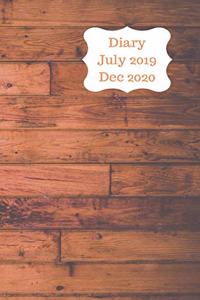 Diary July 2019 Dec 2020