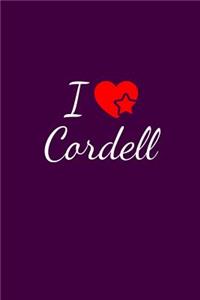 I love Cordell