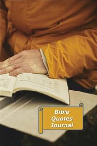 Bible Quotes Journal