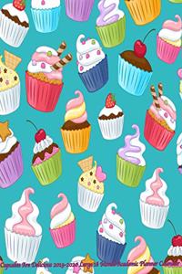 Cupcakes Are Delicious 2019-2020 Large 18 Month Academic Planner Calendar