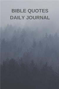 Bible Quotes Daily Journal