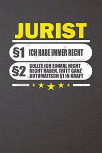 Jurist §1 Ich Habe Immer Recht §2 Sollte Ich Einmal Nicht Recht Haben, Tritt Ganz Automatisch §1 in Kraft
