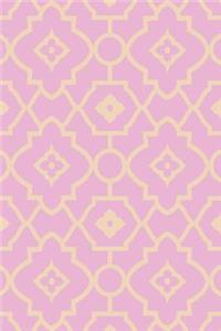 Morrocan Design College Ruled Notebook