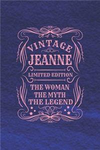 Vintage Jeanne Limited Edition the Woman the Myth the Legend