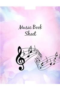 Music Book Sheet