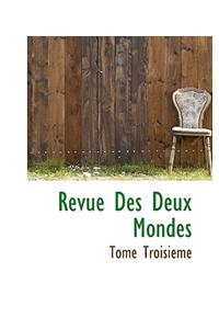 Revue Des Deux Mondes