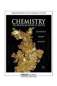 Chemistry, Abridged Edition for the College of St. Rose