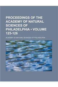 Proceedings of the Academy of Natural Sciences of Philadelphia (Volume 125-126)