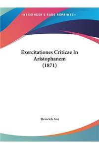 Exercitationes Criticae in Aristophanem (1871)