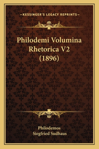 Philodemi Volumina Rhetorica V2 (1896)