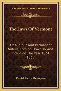 The Laws Of Vermont