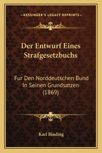 Entwurf Eines Strafgesetzbuchs