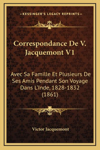 Correspondance De V. Jacquemont V1