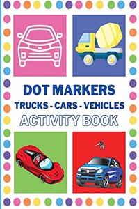 Dot Markers Activity Book with Cars