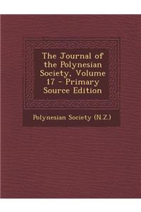 The Journal of the Polynesian Society, Volume 17
