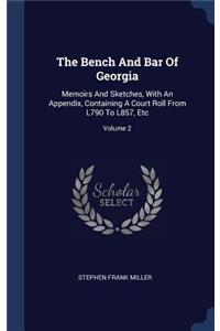 The Bench And Bar Of Georgia