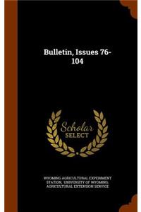 Bulletin, Issues 76-104