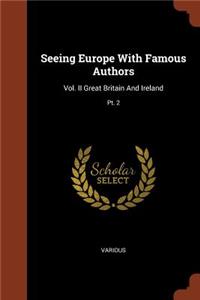 Seeing Europe With Famous Authors