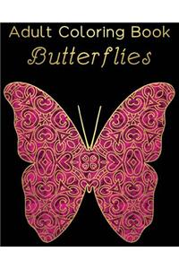 Adult Coloring Book - Butterflies