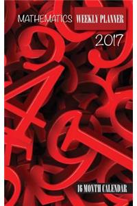 Mathematics Weekly Planner 2017