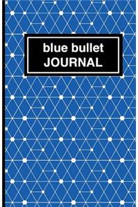 Blue Patterned Bullet Journal