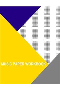 Music Paper Workbook