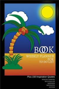 Book Weekly Planner For To Do List