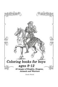 Coloring books for boys ages 8-12