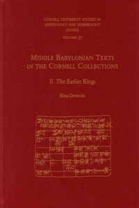 Middle Babylonian Texts in the Cornell Collections, Part II