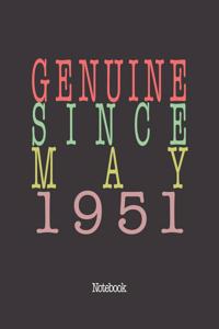 Genuine Since May 1951