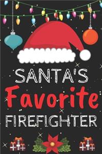 Santa's Favorite firefighter