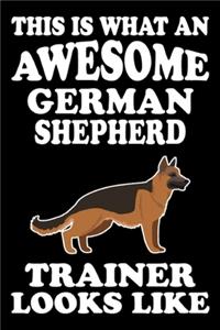 This is what an awesome German Shepherd Trainer Looks Like
