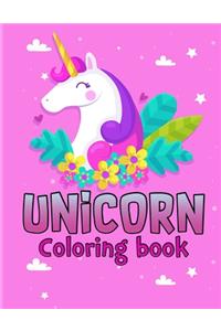 Unicorn coloring book