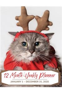 12 Month Weekly Planner