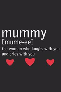 Mummy mume ee the woman laughs with you and cries with you