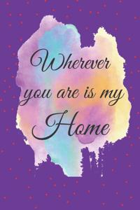 Wherever you are is my home