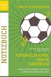 Fußball Trainer Taktik Utensilien Handbuch