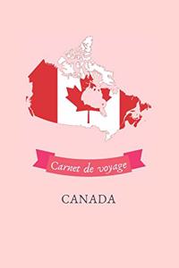 Carnet de voyage Canada