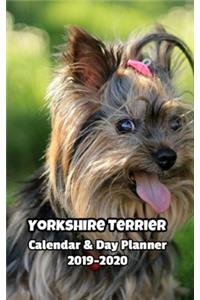 Yorkshire Terrier Calendar & Day Planner 2019-2020