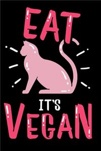 Vegan Notizbuch Eat Pussy It´s Vegan