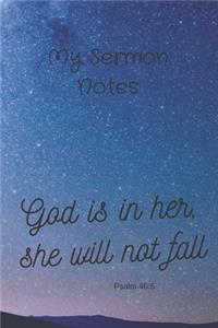 My Sermon Notes