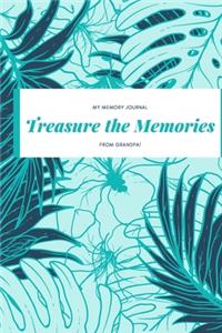My Memory Journal, Treasure The Memories From Grandpa!