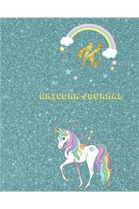 Unicorn Journal K
