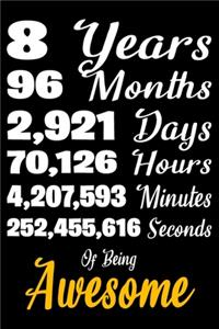 8 Years Of Being Awesome
