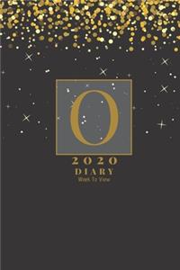 Personalised 2020 Diary Week To View Planner