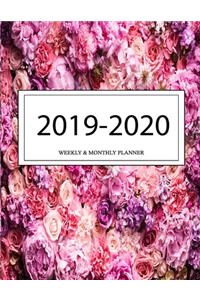2019 - 2020 Weekly and Monthly Planner