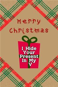 Merry Christmas I Hide Your Present In My V