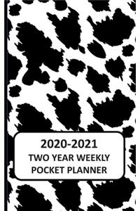 2020-2021 Two Year Weekly Pocket Planner