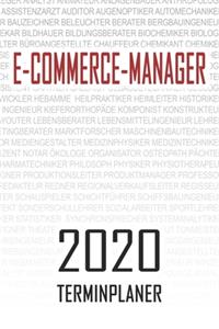 E-Commerce-Manager - 2020 Terminplaner