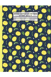 Lemons Primary Composition Notebook